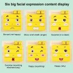 Expresii faciale joc cuburi puzzle educative8-Jucarii din Lemn si Montessori