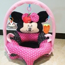 Scaunel bebe din plus cu arcada cu jucarii Minnie Mouse jucarie plus bebelusi fotoliu