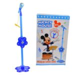 Microfon cu stativ mickey mouse jucarie copii microfon-Instrumente muzicale