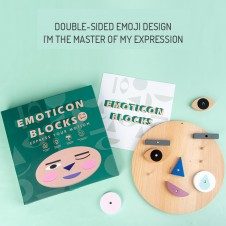 Placa activitati emotii cu piese mobile3-Jucarii din Lemn si Montessori