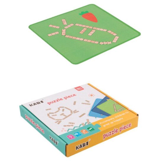 Joc Stem Puzzle cu betisoare si sabloane Kabi - HAM BEBE