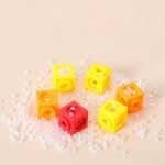 Joc stem cuburi matematice math link cubes4-Cuburi constructie