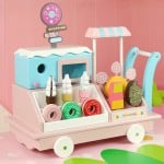 Jucarie carucior inghetata icecream shop-Jucarii din Lemn si Montessori