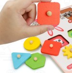 Mini busy board montessori cu calendar4-Jucarii din Lemn si Montessori