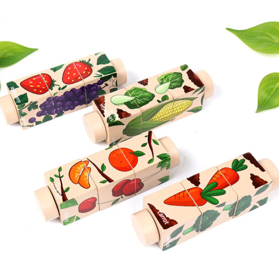 Set Cuburi puzzle rotative Rotating Jigsaw - HAM BEBE