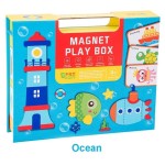 Carte magnetica animale marine magnetic play box3-Table si jocuri magnetice