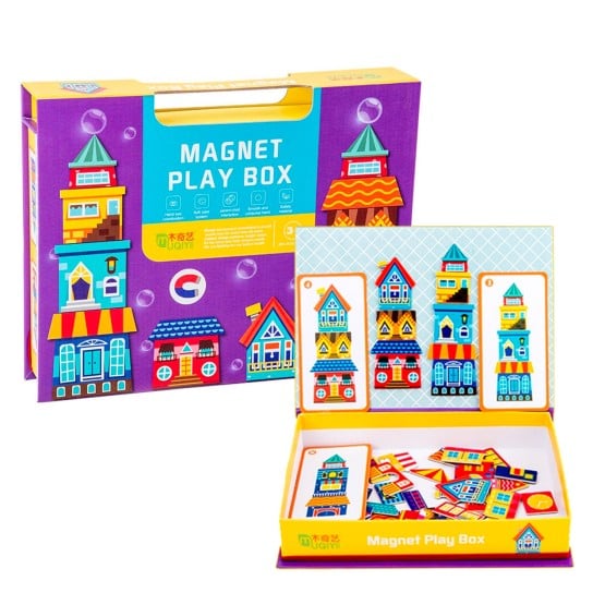 carte magnetica puzzle constructii joc educativ copii2