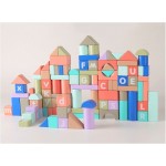 Set 100 cuburi lemn cu litere mari si mici si cifre pastel makarons3-Jucarii din Lemn si Montessori