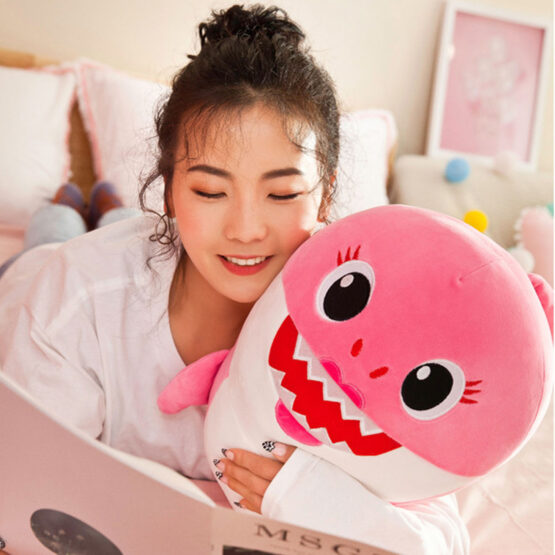 Jucarii baby shark din plus set 3 jucarii 50 cm3-Jucarii Plus si Figurine