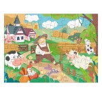 Puzzle carton gros 48 piese mari ferma vesela happy farm2-Puzzle Copii