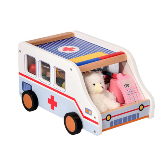 Set jucarii doctor dentist ambulanta din lemn3-Jucarii doctor copii
