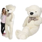 Urs de plus gigant crem 180 cm-Jucarii Plus si Figurine
