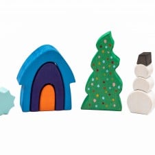 Jucarii Montessori Set handmade  Iarna din Poveste Marc Toys - HAM BEBE