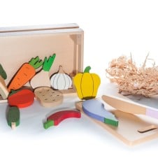 Ladita cu legume jucarie handmade  Marc Toys - HAM BEBE