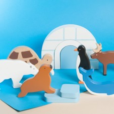 Set animale polare  Marc Toys - HAM BEBE