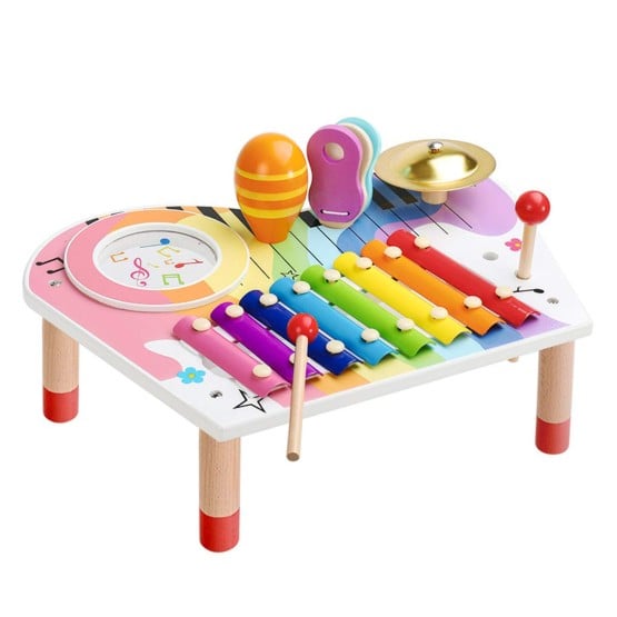 masuta muzicala copii activitati jucarii instrumente muzicale kidus percussion table1