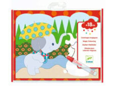 Carte de colorat cu apa djeco joaca in natura water magic1 - HAM BEBE