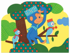 Carte de colorat cu apa djeco joaca in natura water magic2 - HAM BEBE