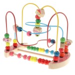 Labirint motricitate copii cu bombonele jucarie lemn educativa candy beads4-Jucarii din Lemn si Montessori