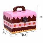 Jucarie tort si set de servirea ceaiului strawberry cake5-Jucarii din Lemn si Montessori