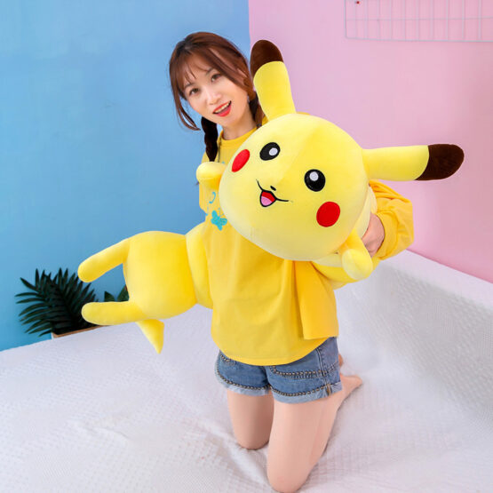 Omida din plus Pikachu jucarie gigant - 100 cm - HAM BEBE