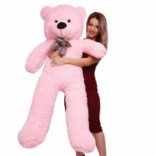 Urs din plus 150 cm roz-Jucarii Plus si Figurine