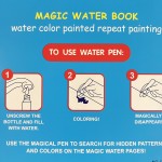 Carte colorat cu apa Water Book Vehicule si Masinute - HAM BEBE