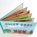 Carte cu activitati cu stickere reutilizabile Quiet Book - HAM BEBE