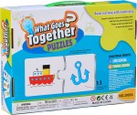 Puzzle asocieri what goes together4-Puzzle Copii