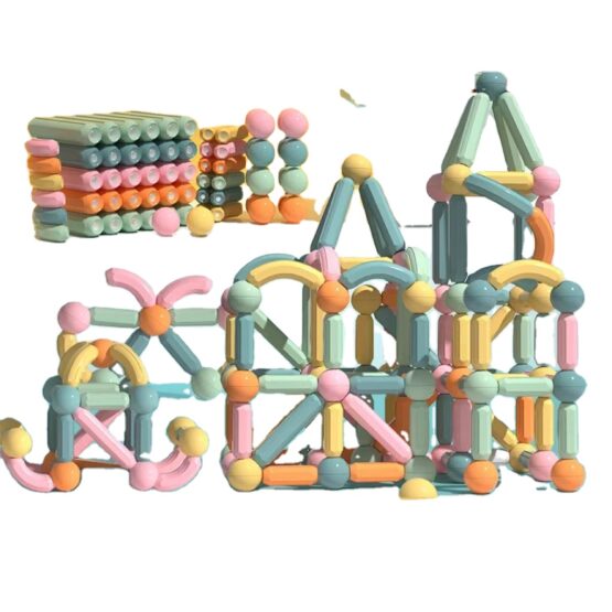 Joc constructii magnetice 143 piese onshine2-Cuburi constructie