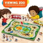 Joc de societate pentru copii viewing zoo5-Jocuri Societate