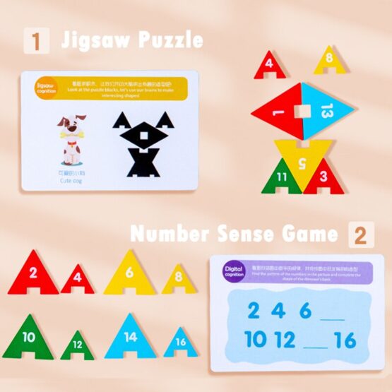 Joc sortare culori dinozaurul gaseste regula4-Jucarii educative bebe