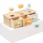 Jucarie montessori permanenta obiectelor cu sertare si forme9-Jucarii din Lemn si Montessori
