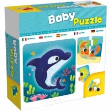 Puzzle bebe piese mari duo animale 1-Puzzle Copii