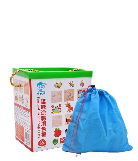 Set sabloane desen copii 52 piese si accesorii - HAM BEBE