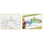 Carte colorat cu apa water doodle jungla2-Pictura si desen