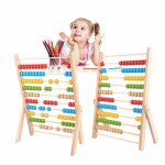 Abac din lemn mare numaratoare pentru copii clasic - HAM BEBE