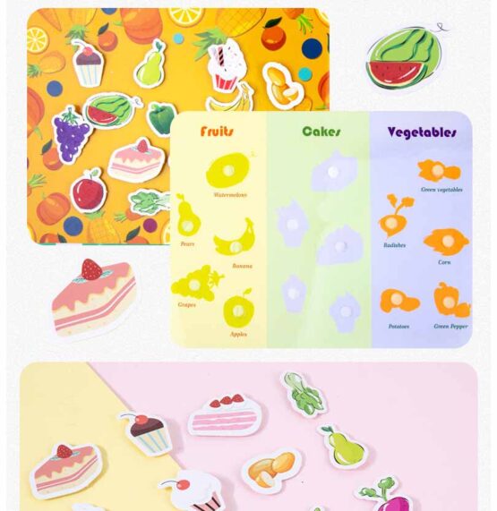 Quiet Book Carte cu activitati cu stickere reutilizabile model clasic - HAM BEBE