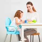 Scaun de masa pentru bebelusi Baby Safe 3 in 1 Bleu - HAM BEBE