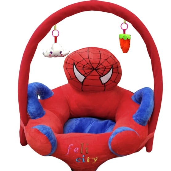 Fotoliu Spiderman pentru bebelusi cu arcada cu jucarii Felicity - HAM BEBE