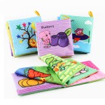 Set 4 Carti textile si senzoriale pentru bebelusi - HAM BEBE