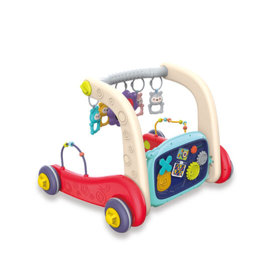 Antepremergator interactiv si salteluta cu pian Multistage Walker 3 in 1 - HAM BEBE