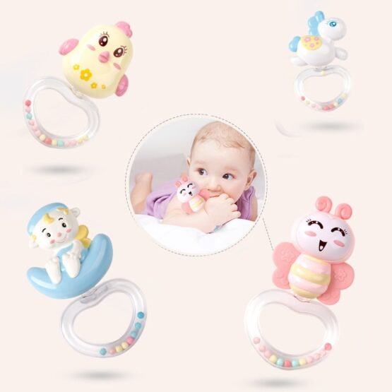 Carusel muzical cu proiectii si telecomanda pentru bebelusi Ibi Inn 648A-55 - HAM BEBE