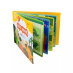 Quiet Book Carte cu activitati cu stickere reutilizabile Dinozauri - HAM BEBE