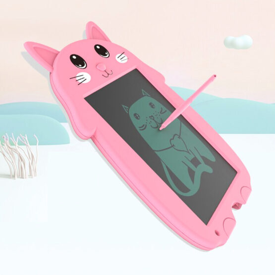 Tableta pentru desenat cu ecran LCD si stilou Kitty – Bleu - HAM BEBE