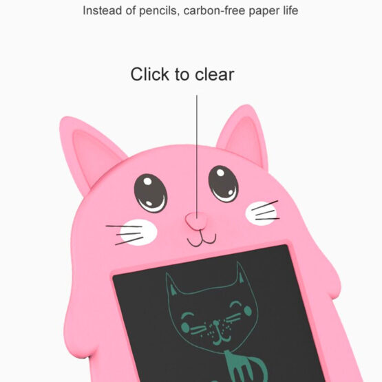 Tableta pentru desenat cu ecran LCD si stilou Kitty – Bleu - HAM BEBE