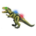 Jucarie Dinozaur T-Rex cu telecomanda si lumini Verde - HAM BEBE
