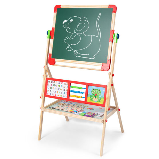 Tabla magnetica copii educativa 5 in 1 Sevalet cu accesorii MY-8898 - HAM BEBE