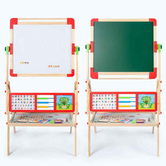 Tabla magnetica copii educativa 5 in 1 Sevalet cu accesorii MY-8898 - HAM BEBE