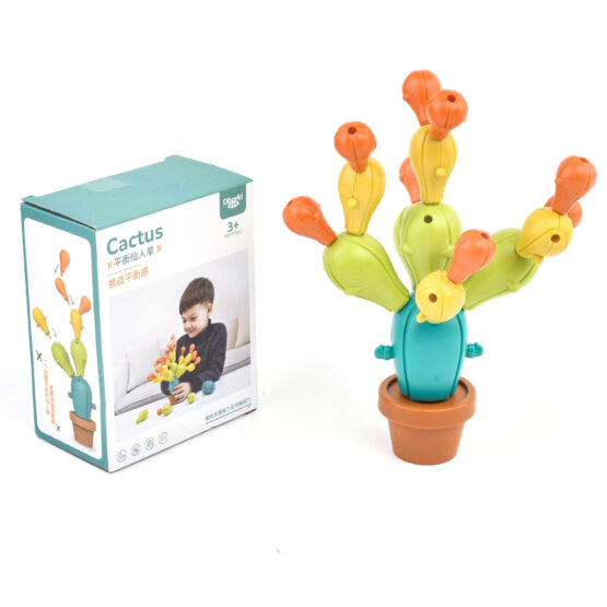 Joc dexteritate Cactus in echilibru din plastic - HAM BEBE
